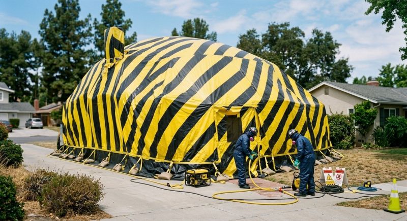 Tent Fumigation in Oklahoma City, OK