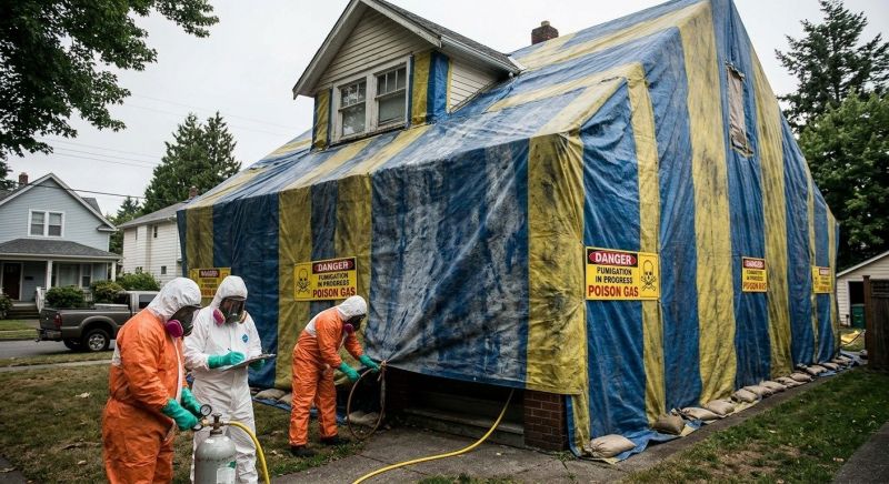 Tent Fumigation in Wilmington, NC
